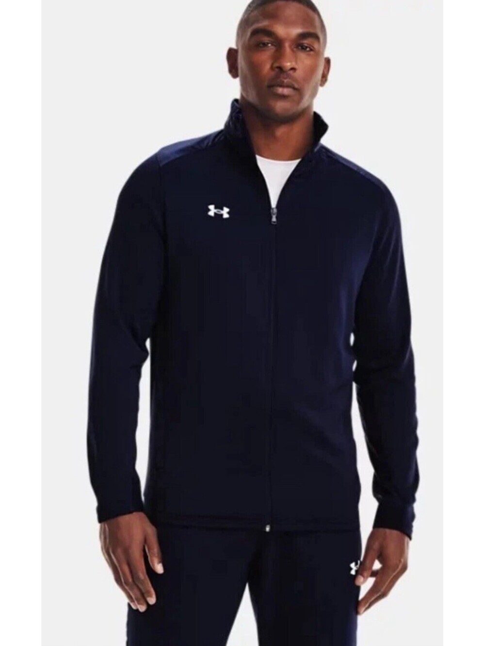 Under Armour Sweatshirt Men's UA Command Full-Zip 1360713 - 410 Sz XL Navy NWT